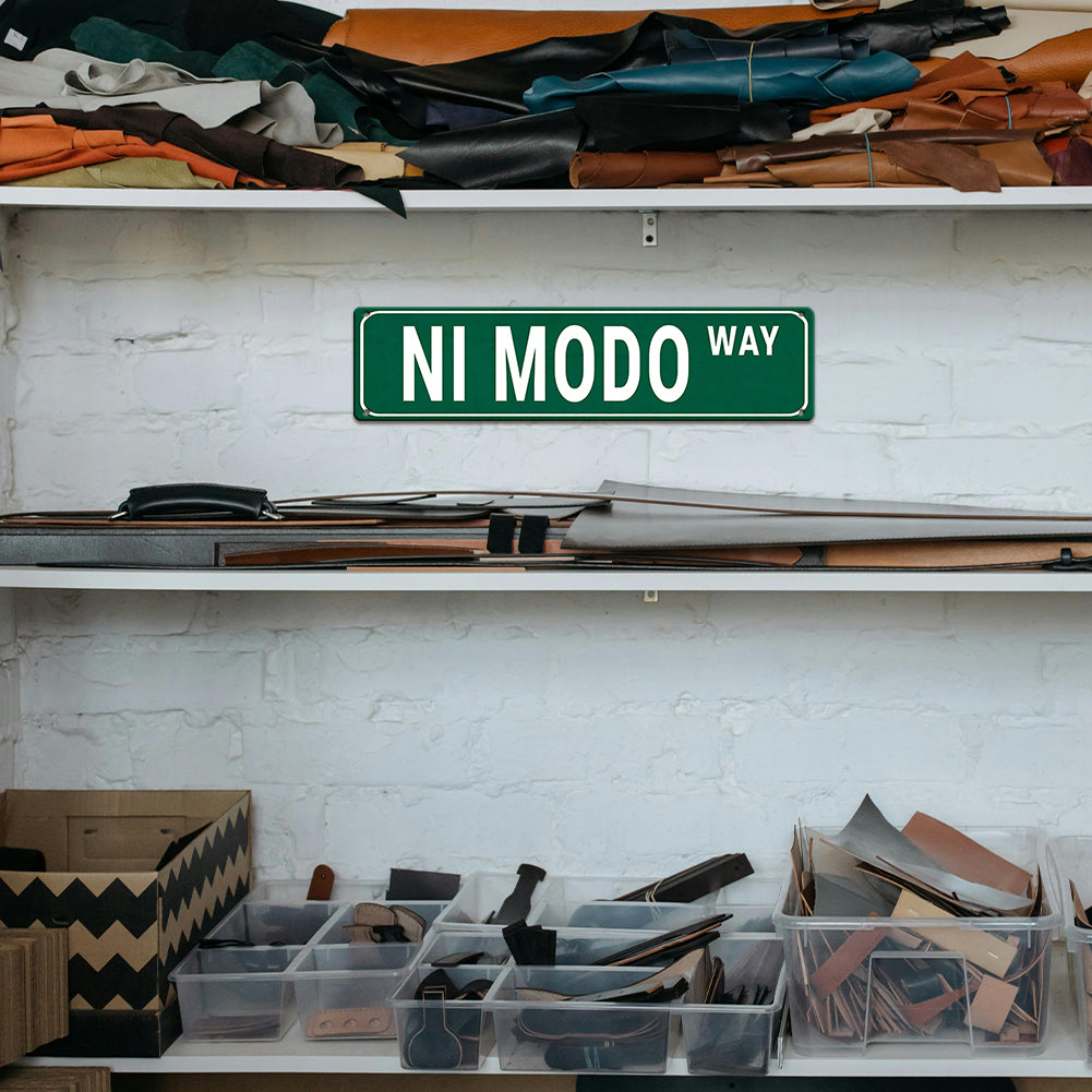 Funny Spanglish Vintage Wall Decor - NI MODO.way