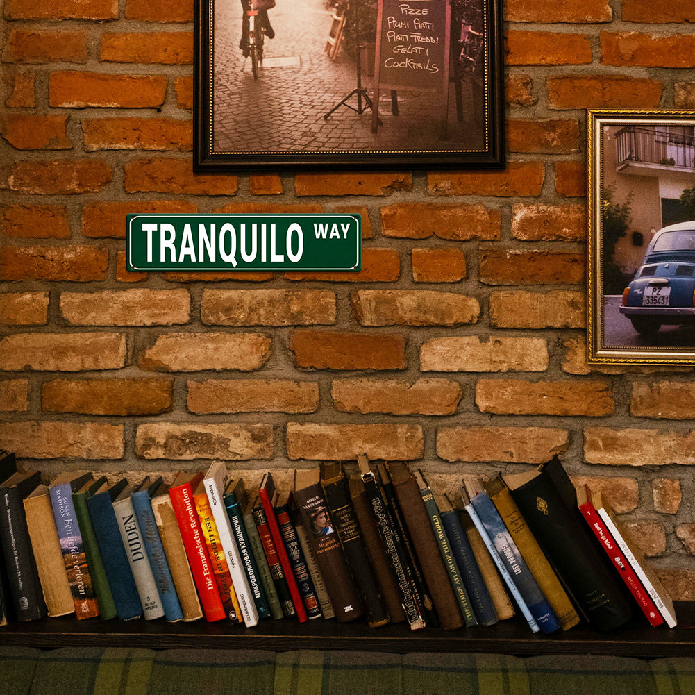 Funny Spanglish Vintage Wall Decor - TRANQUILO.way