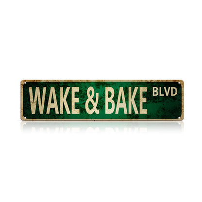 Funny Spanglish Vintage Wall Decor - WAKE & BAKE.blvd