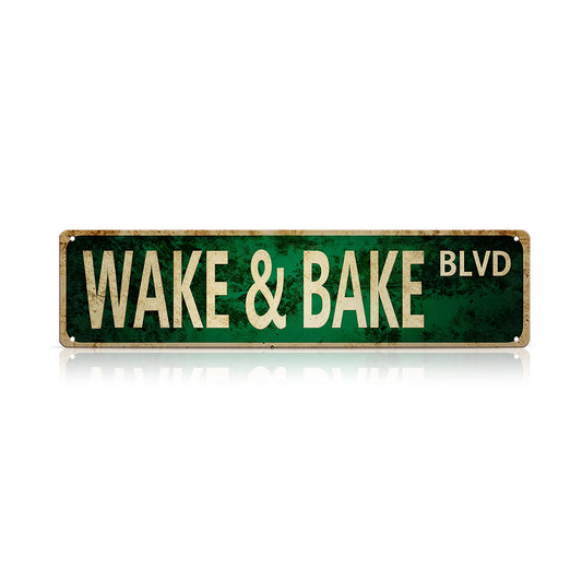 Funny Spanglish Vintage Wall Decor - WAKE & BAKE BLVD