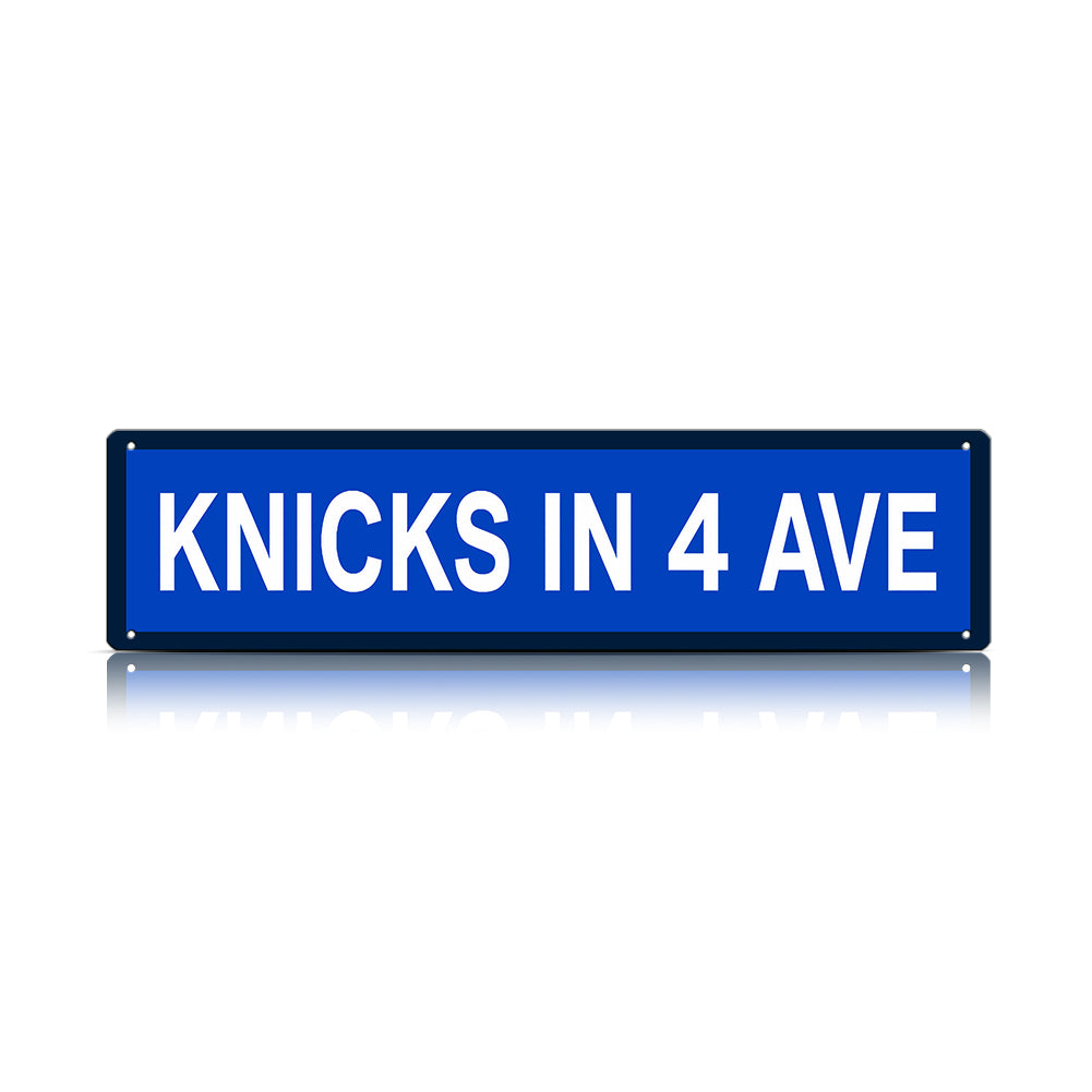 NYC in 4 Ave Metal Sign – 27 Years Later, New York Stand Up