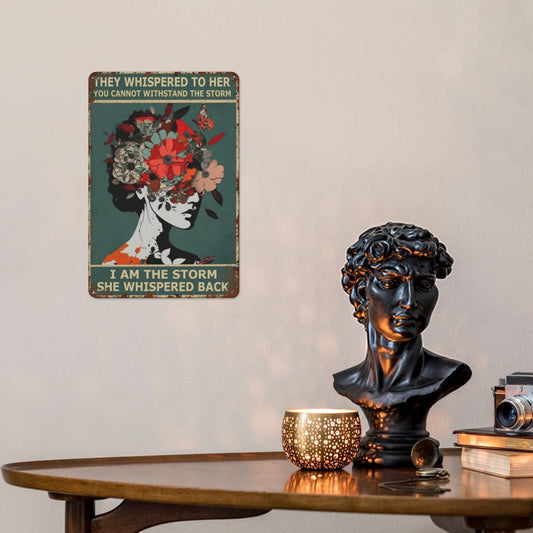 "I Am The Storm" Empowering Quote