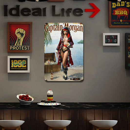 Captain Morgan Rum Female Pirate