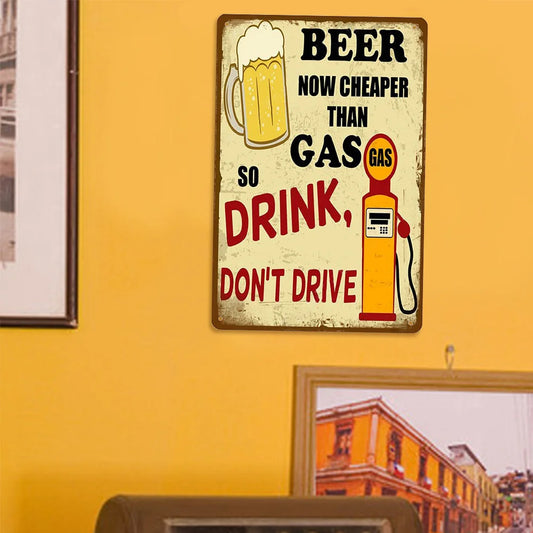 Beer Now Cheaper Than Gas