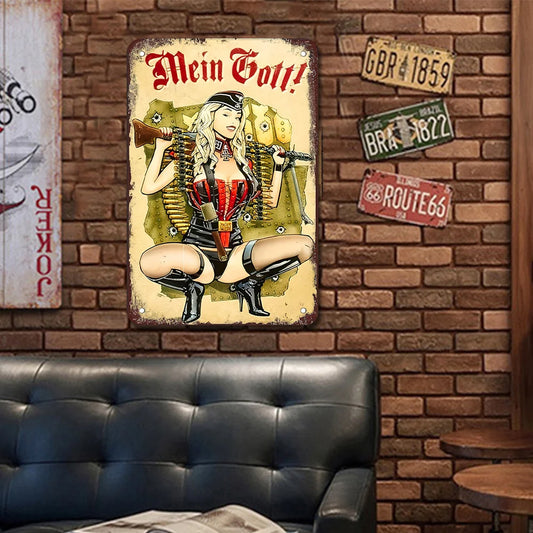 Retro Military "Mein Gott!"