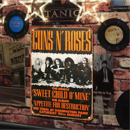 Guns N' Roses "Appetite for Destruction" 1988 Concert