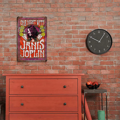 Janis Joplin "One Night With" Psychedelic Concert