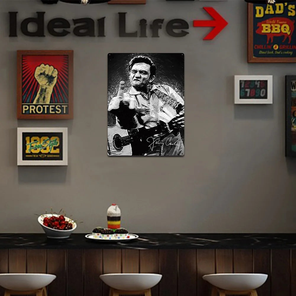 Johnny Cash "Flipping the Bird" San Quentin