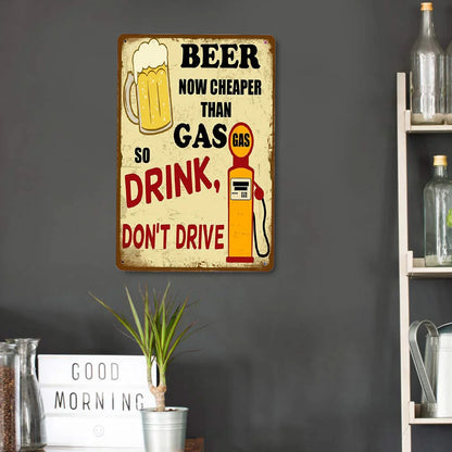 Beer Now Cheaper Than Gas
