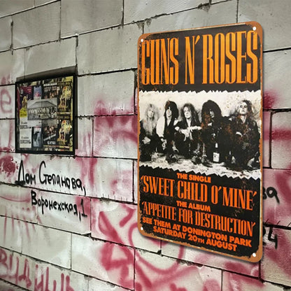 Guns N' Roses "Appetite for Destruction" 1988 Concert