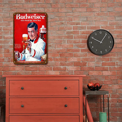 Vintage Budweiser "Where There's Life"