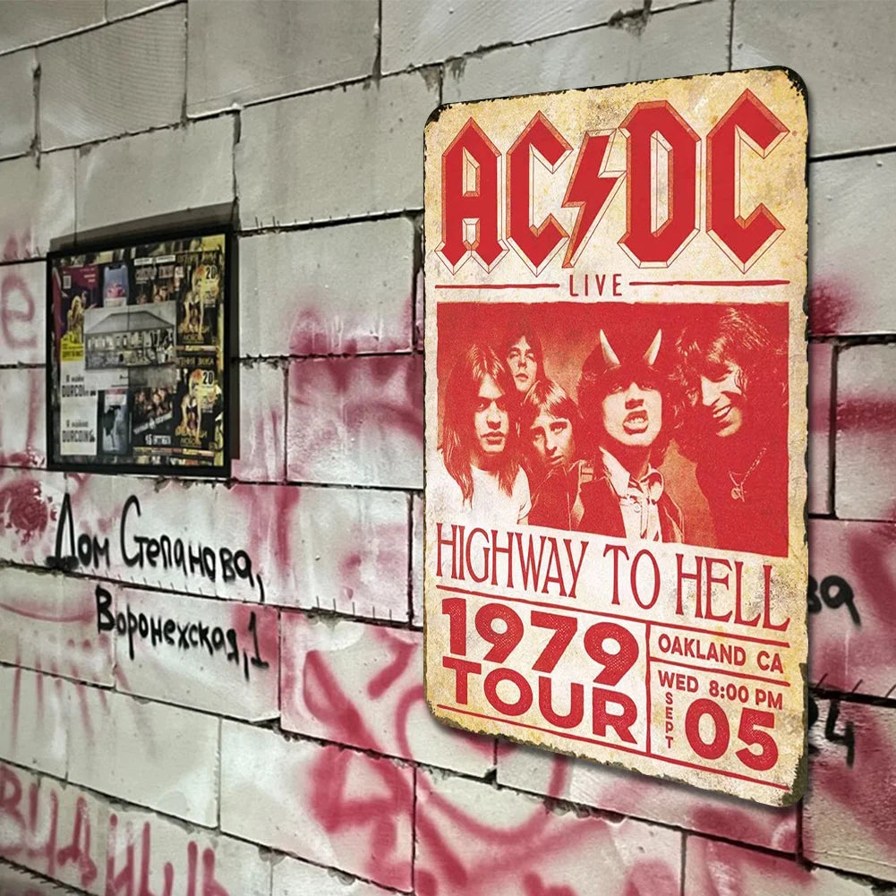 AC/DC 1979 Highway to Hell Tour