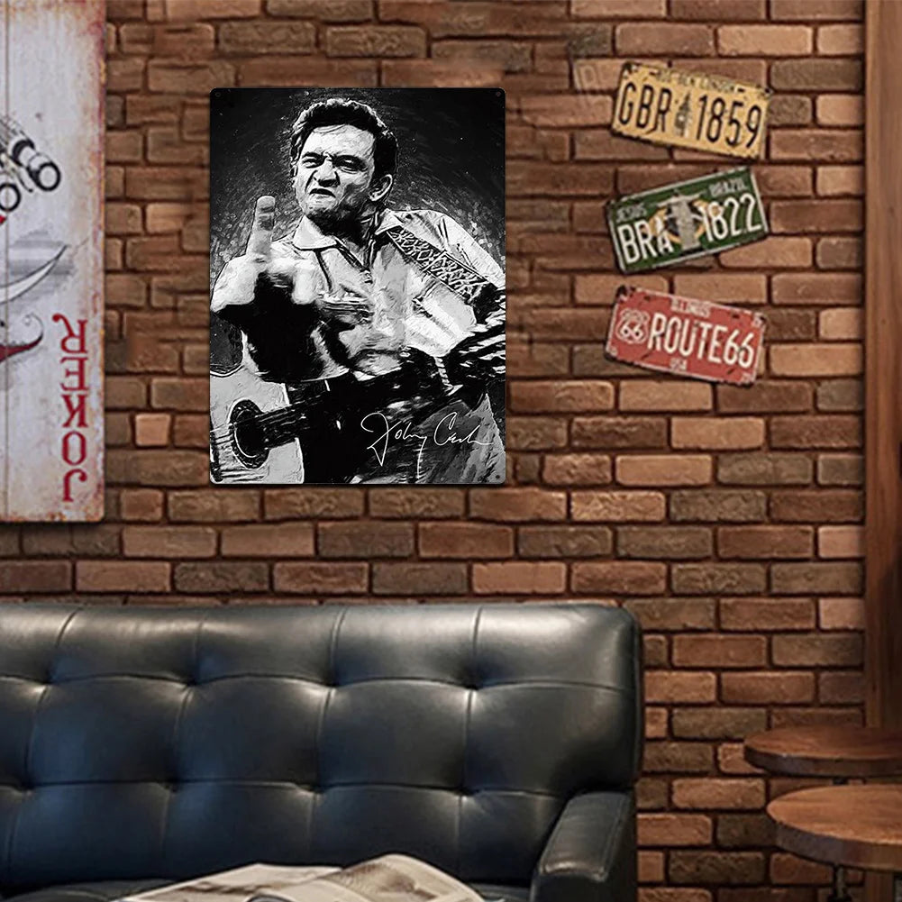 Johnny Cash "Flipping the Bird" San Quentin