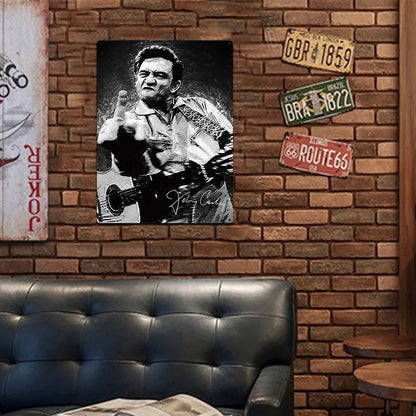 Johnny Cash "Flipping the Bird" San Quentin