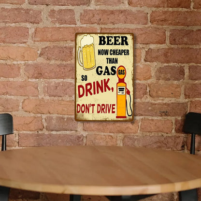 Beer Now Cheaper Than Gas