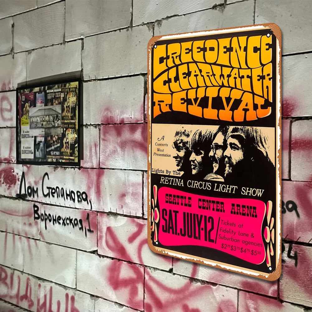 Creedence Clearwater Revival 1969 Seattle Concert