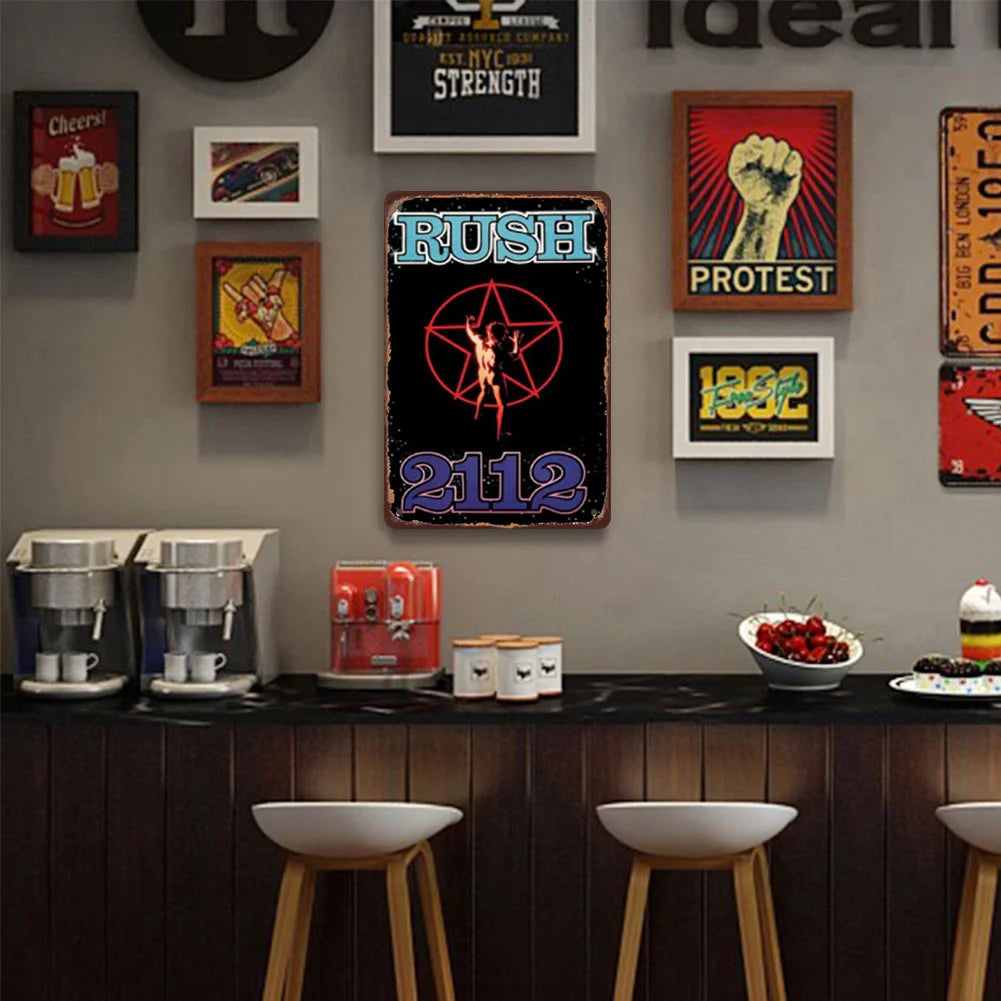 RUSH "2112" Album Cover Art