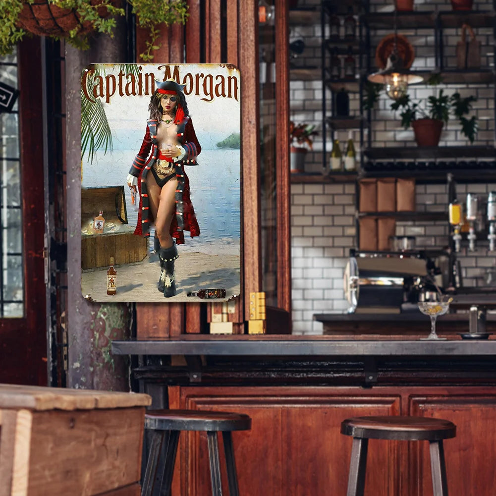 Captain Morgan Rum Female Pirate
