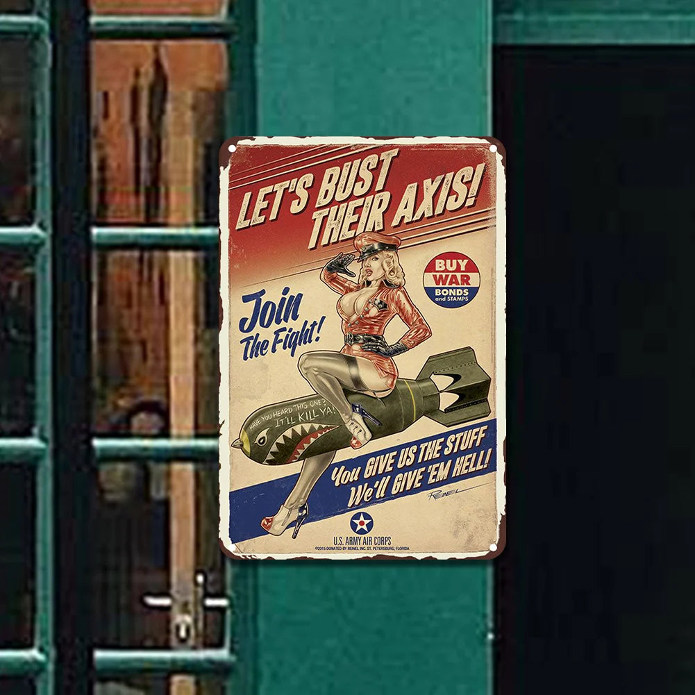 Let's Bust Their Axis!  by Greg Reinel