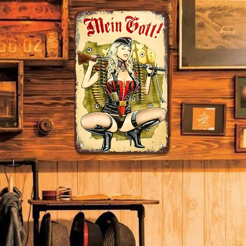 Retro Military "Mein Gott!"
