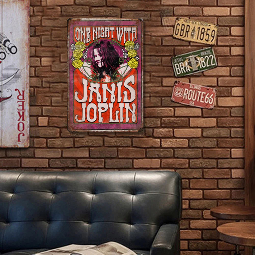 Janis Joplin "One Night With" Psychedelic Concert