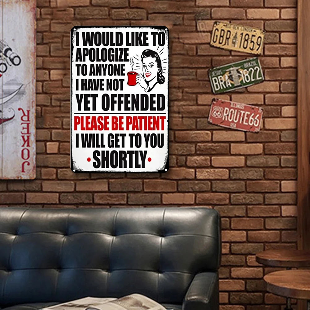 I Would Like to Apologize