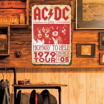 AC/DC 1979 Highway to Hell Tour