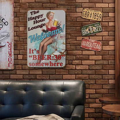 "The Happy Hour Lounge" Beer:30