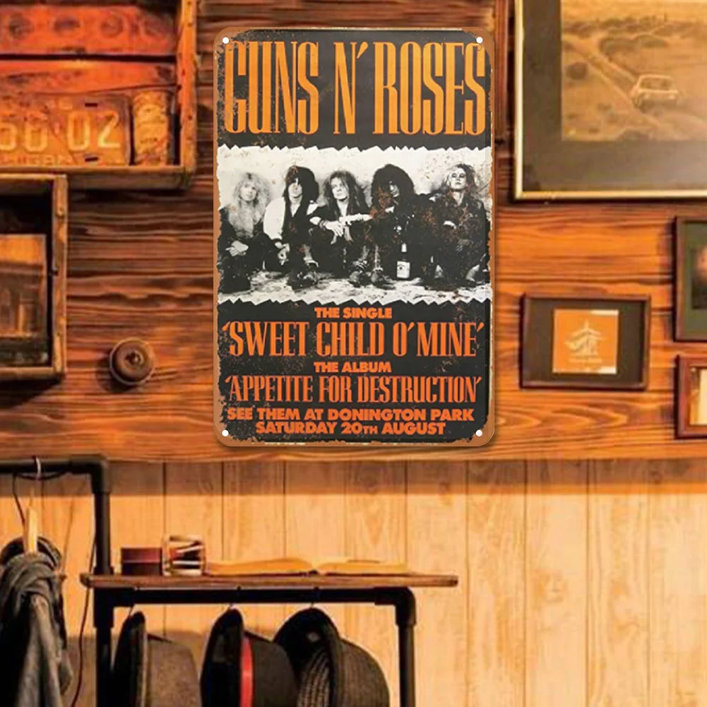 Guns N' Roses "Appetite for Destruction" 1988 Concert