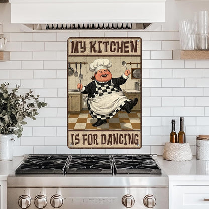 "My Kitchen Is For Dancing" Funny Chef