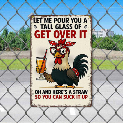 Get Over It Rooster Sassy Rooster