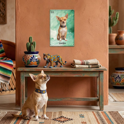 Custom Loteria Metal Sign