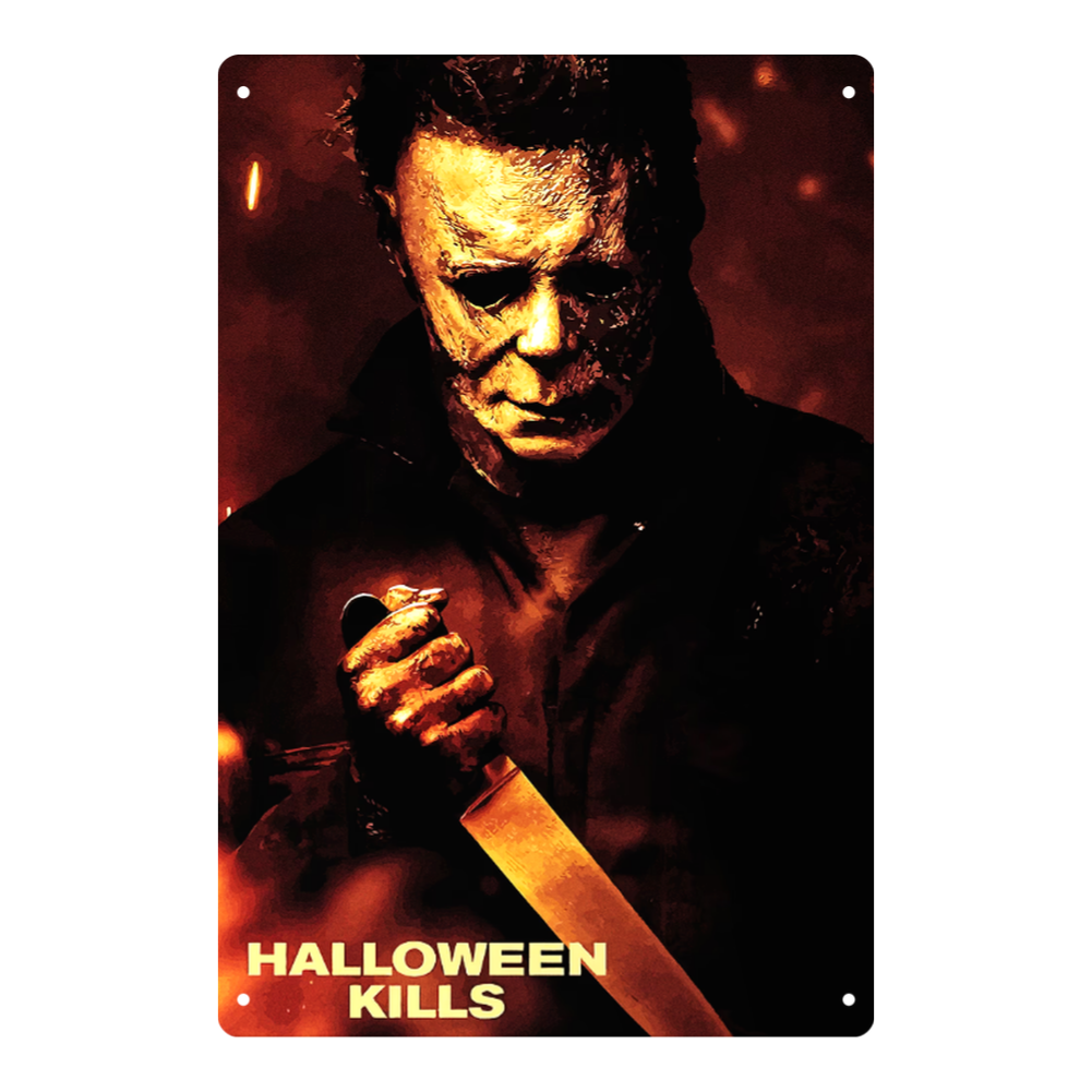 Halloween Kills Michael Myers Tin Sign