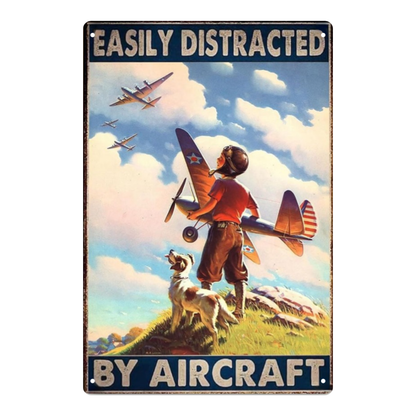 Easily Distracted By Aircraft