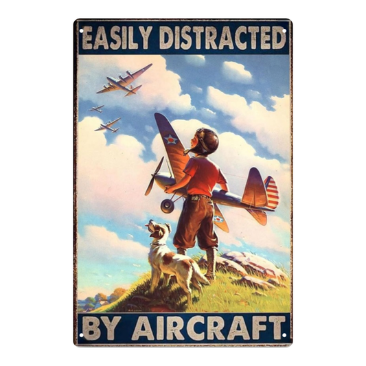 Easily Distracted By Aircraft