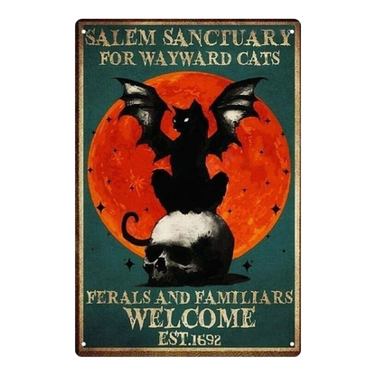Salem Sanctuary for Wayward Cats | Ferals and Familiars | Welcome | Est.1692