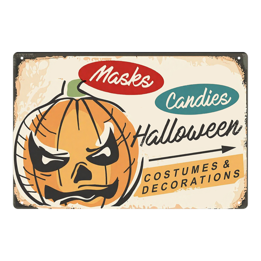 Vintage Halloween Jack-O'-Lantern