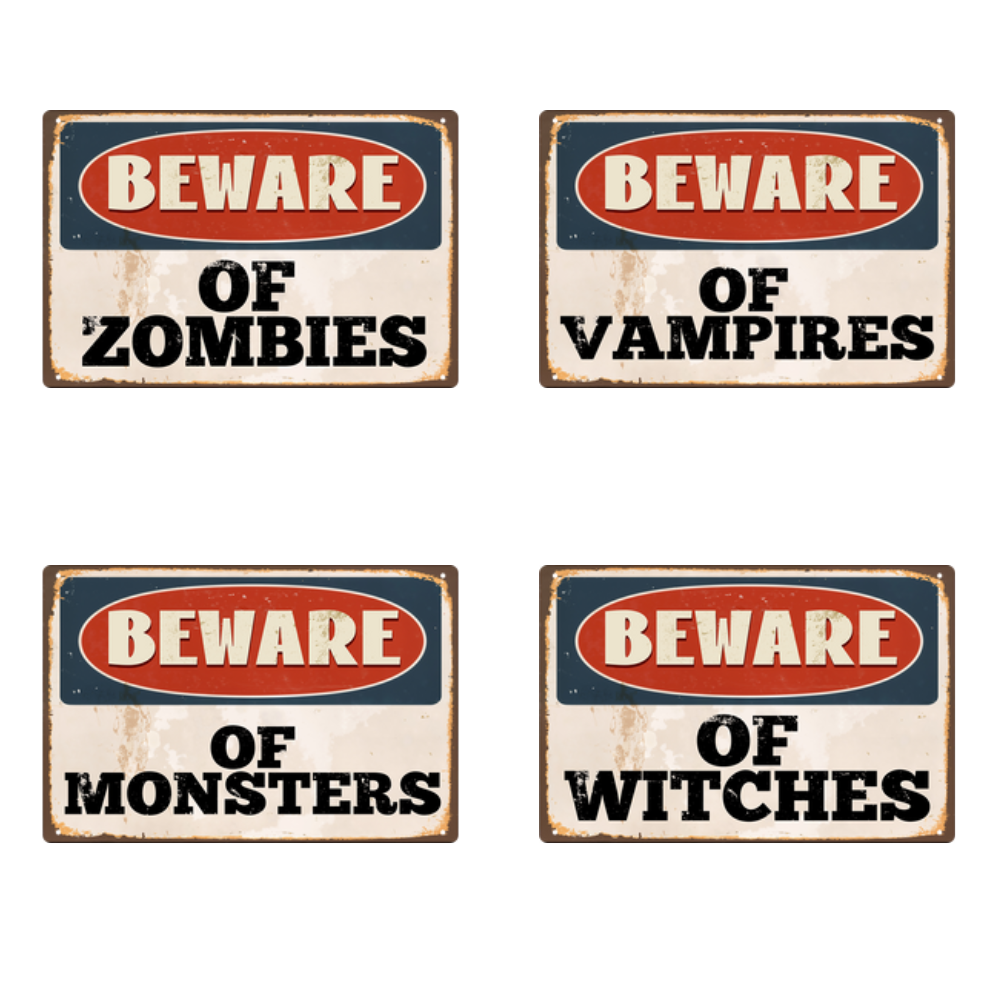 4pcs - Halloween Horror Bundle