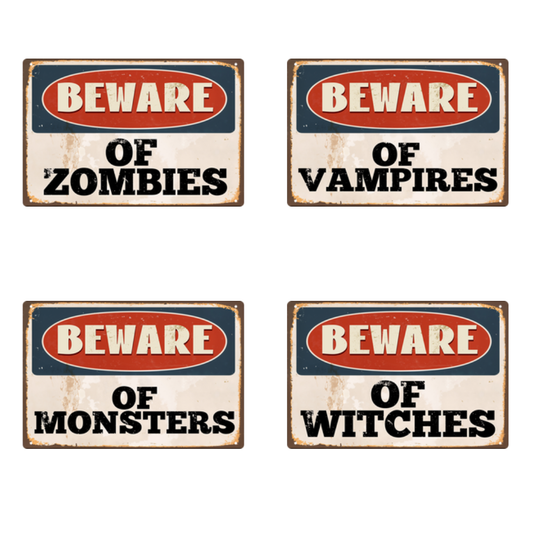 4pcs - Halloween Horror Bundle