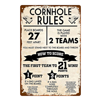 Cornhole Rules