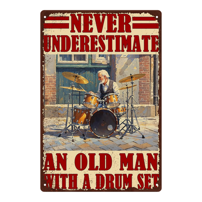 Old Man Drummer