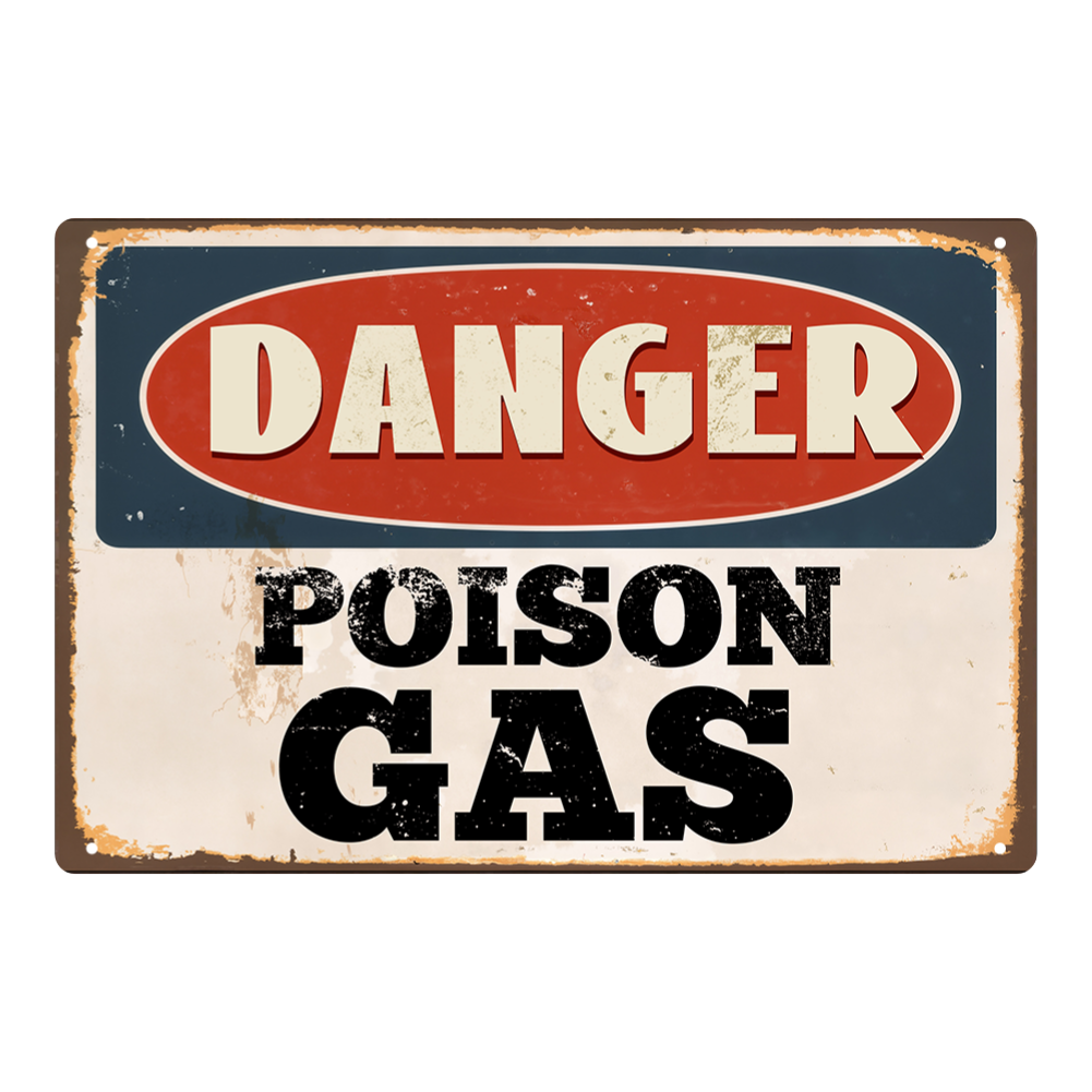 Danger Poison Gas