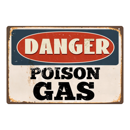 Danger Poison Gas