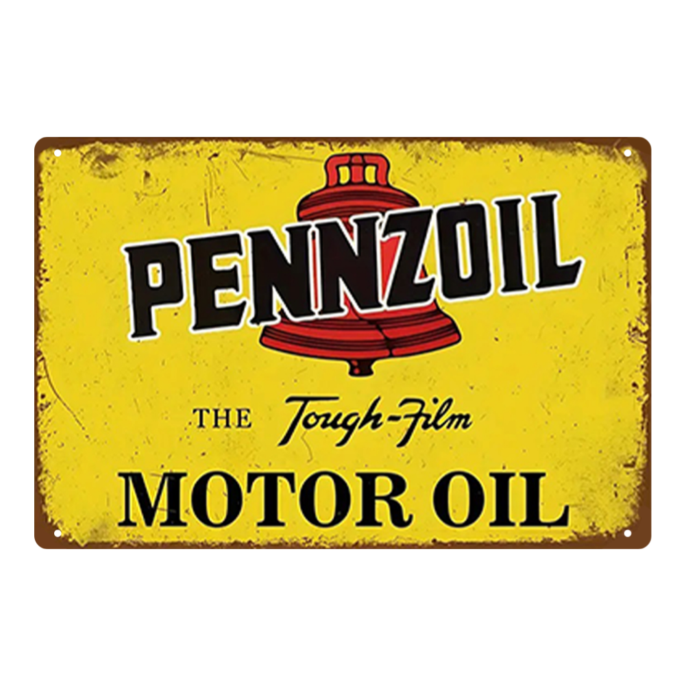 Pennzoil Motor Oil – Vintage Tin Sign