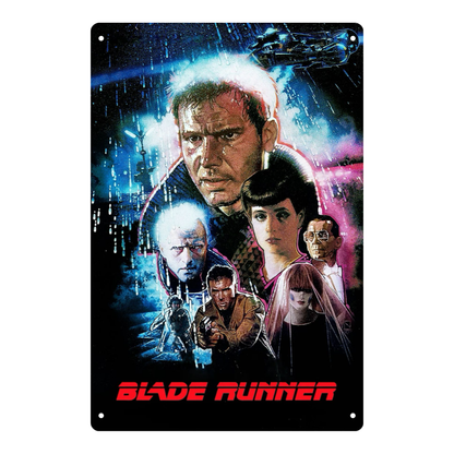 Blade Runner (1982) Classic Poster Tin Sign
