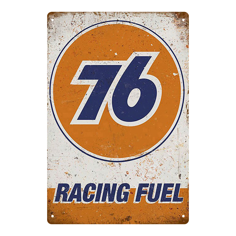 76 Racing Fuel – Vintage Tin Sign