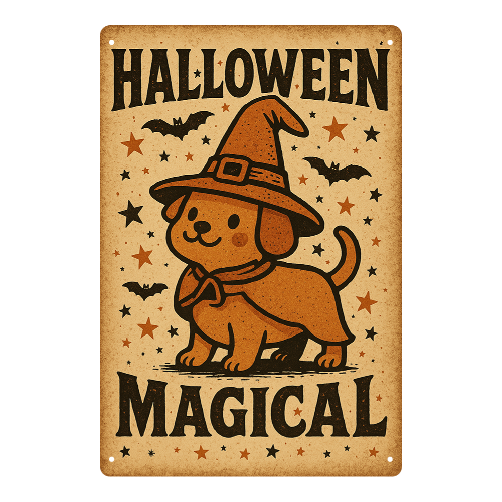 Halloween Magical – Cute Witch Dog