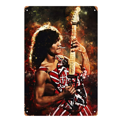 Eddie Van Halen Rock Legend