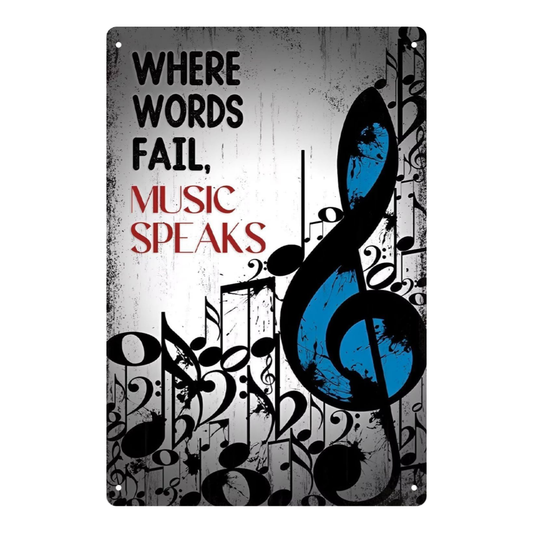 Music Speaks Clef