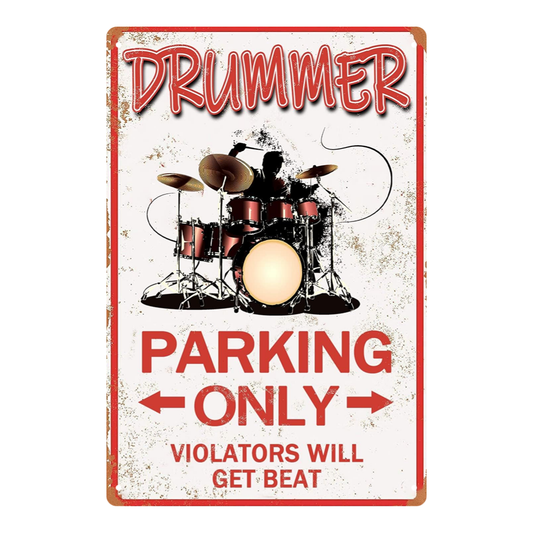 Drummer Parking Only